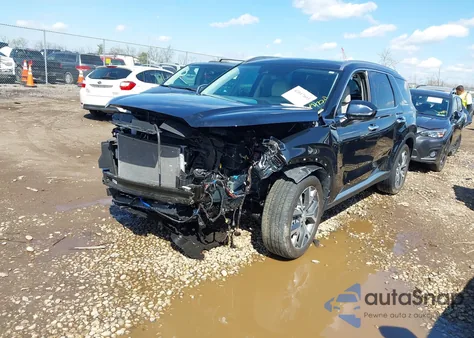 2022 Hyundai Palisade Sel из США, поврежденный, VIN KM8R4DHE8NU426078